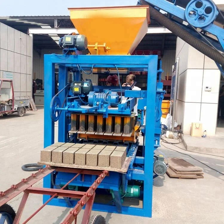 QTJ4-24 Semi Automatic Block Making Machine with PLC Control - Image 6