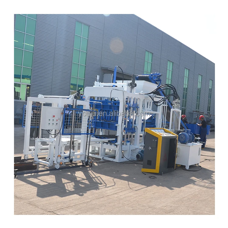 QT4-16 Concrete Block Making Machine with PLC Control – Intelligent19 - Image 2