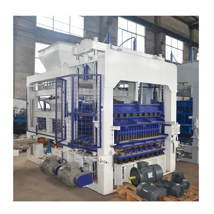 QT12-15 Automatic Block Machine with PLC Control – Intelligent - Image 4