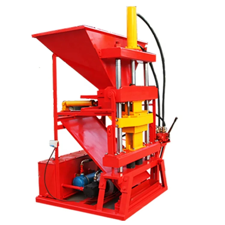 Business Ideas with Small Investment ECO2700 Houdie Manual Interlock Brick Machine