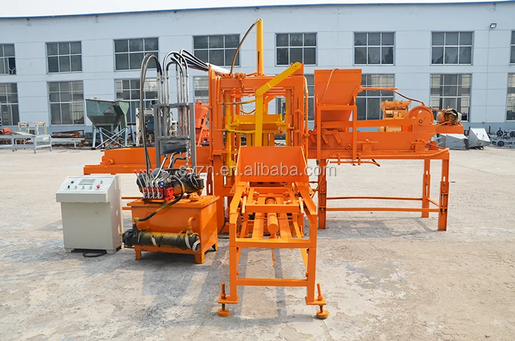QTF3-20 Semi-Automatic Block Machine for Paving Block – PLC Control - Image 2
