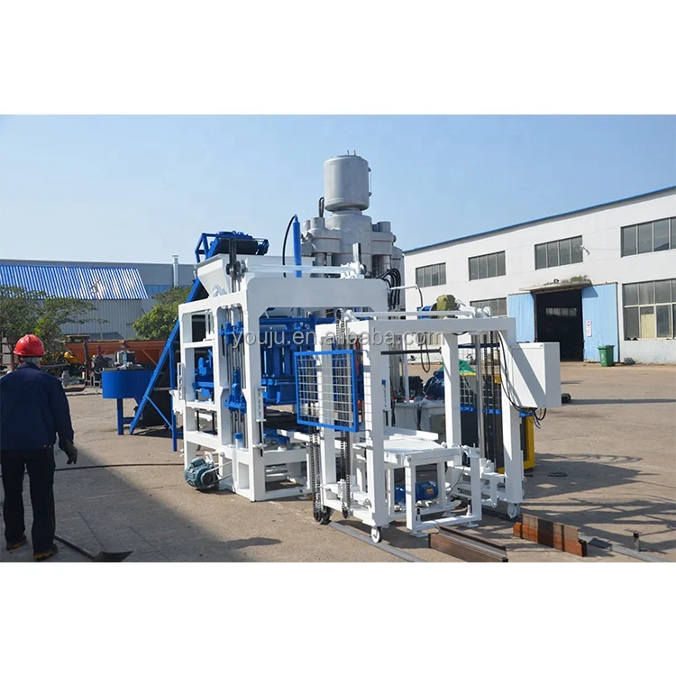 QT4-18 Automatic Block Making Machine with PLC Control – Intelligent - Image 4