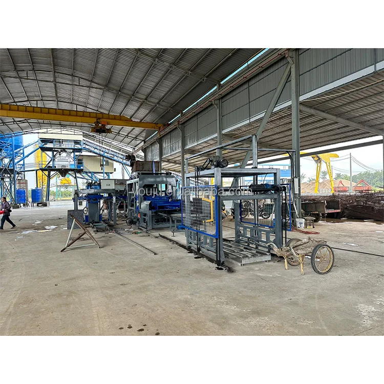 QT6-15 Hydraulic Block Making Machine with PLC Control – Intelligent - Image 2