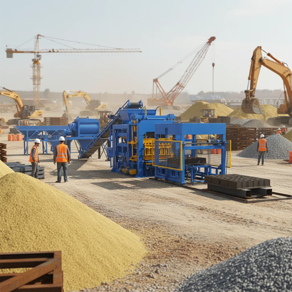 QT12-15 Block Making Machine | Intelligent Concrete Block Machine