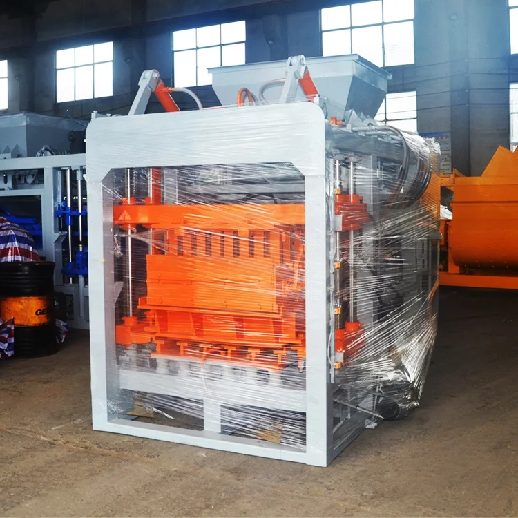 QT4-15 Block Making Machinery for Hollow Blocks – PLC Control - Image 2