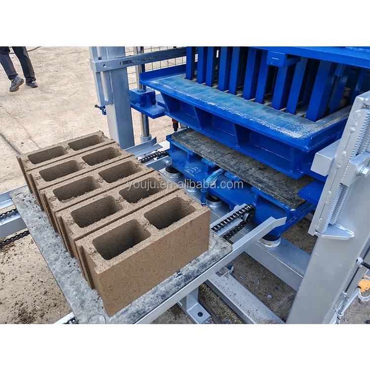 QT4-15 Automatic Block Machine with PLC Control – Intelligent - Image 4