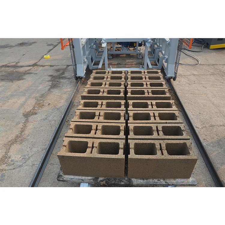 QT6-15 Stationary Block Machine for Hollow Concrete Block – Automatic PLC Control - Image 4