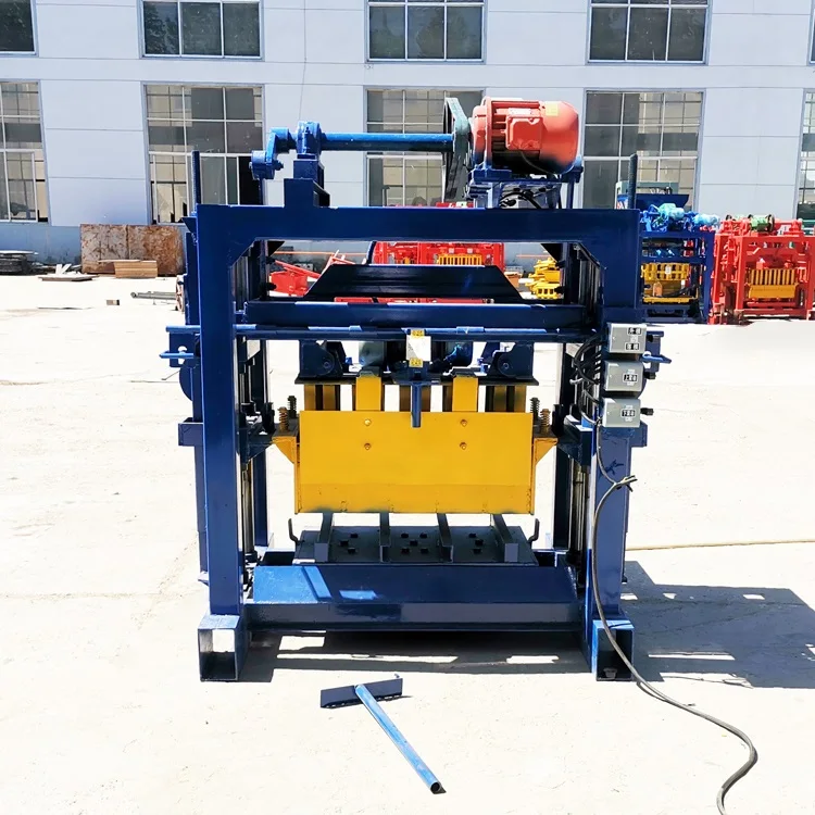 QTJ4-40 Concrete Block Machine with Hydraulic Pressure – Intelligent - Image 4