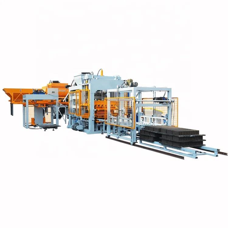 QT8-15 Hydraulic Concrete Block Machine with PLC Control – Intelligent - Image 5