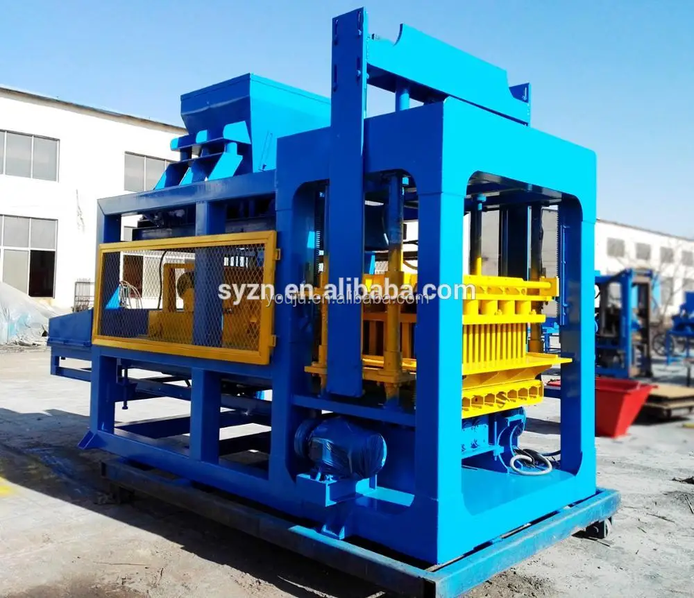 QT6-15 Automatic Block Machine with PLC Control – Intelligent - Image 2