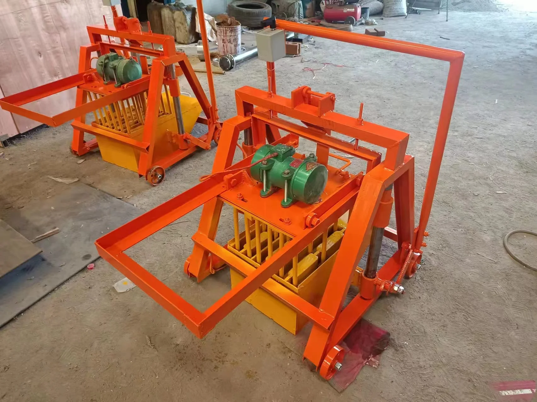 Mobile Concrete Block Making Machine for Hollow Block – Automatic PLC Control - Image 6