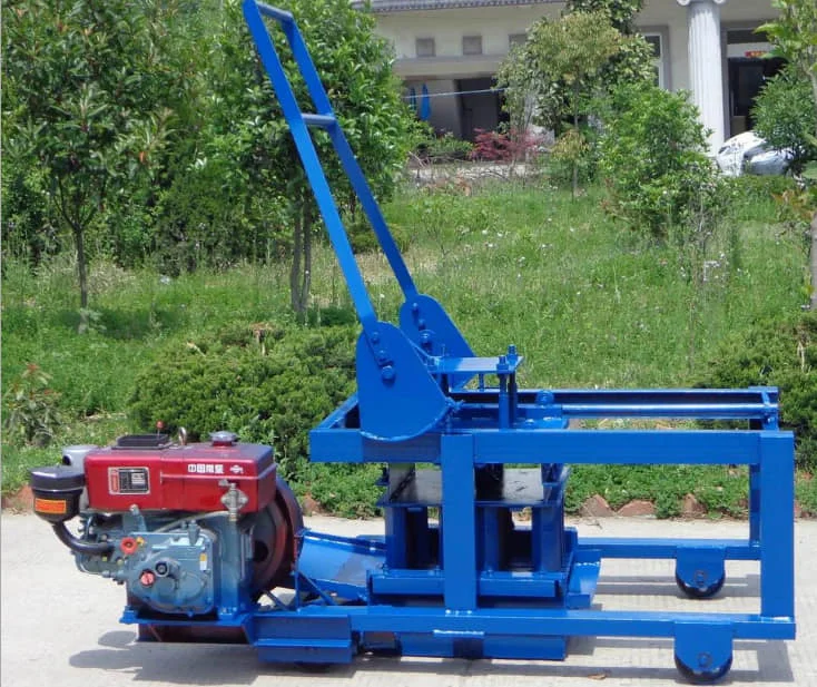 Mobile Egg Laying Block Machine with Diesel Engine – PLC Control - Image 5