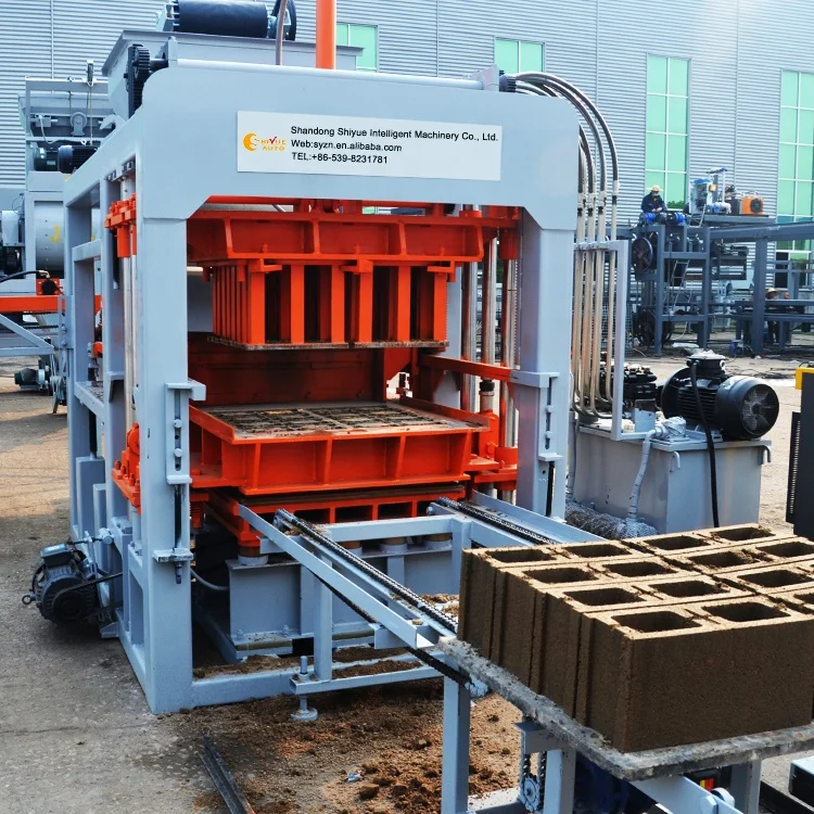 QT6-15 Block Making Machine for Hollow Blocks – Automatic - Image 3