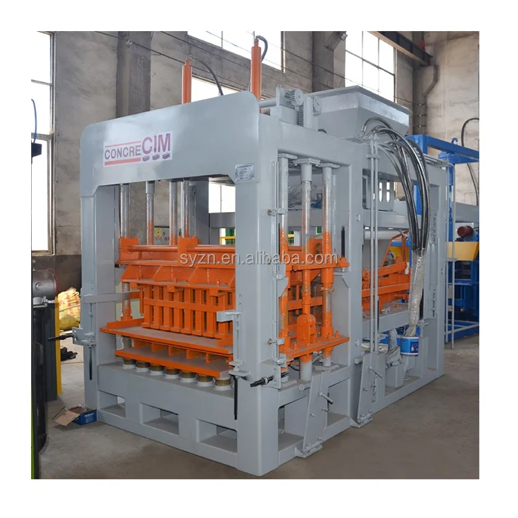 QT10-15 Automatic Block Making Machine Hydraulic Interlocking Brick Machine Price