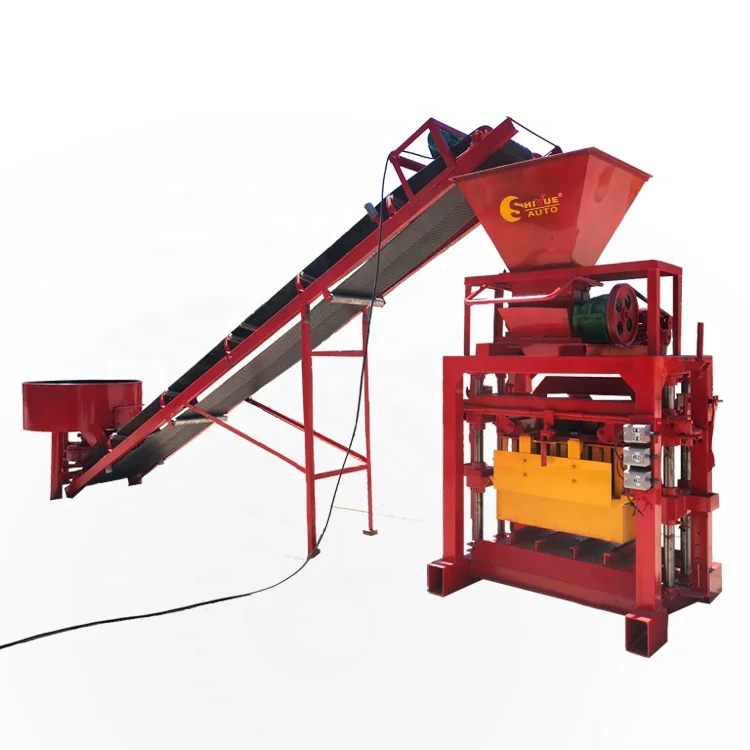 QTJ4-35 Concrete Fly Ash Brick Molding Machine Business Ideas with Small Investment 2024