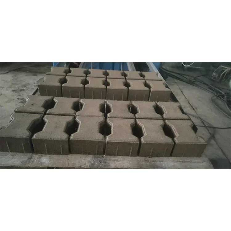QT5-15 Concrete Cement Bricks Interlocking Hexagon Pavers Making Machine