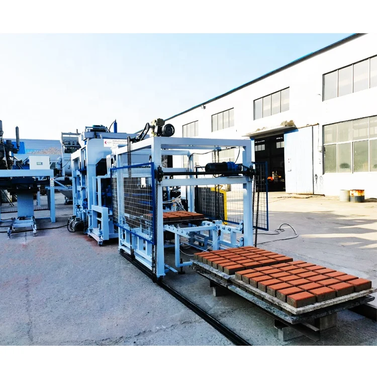 QT8-15 Hydraulic Concrete Block Machine with PLC Control – Intelligent - Image 2