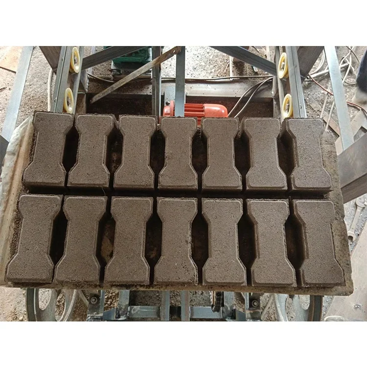 QTJ4-40 Semi-Automatic Concrete Block Machine with PLC Control - Image 2