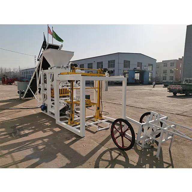 Automatic QTJ4-26 Semi Automatic Concrete Block Machine for Hollow Block - Image 5