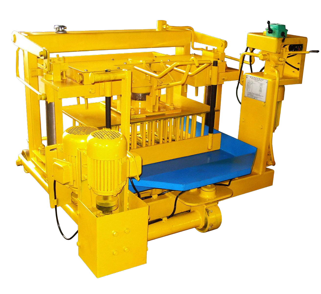 QMY4-30 Mobile Egg-Laying Block Machine with Hydraulic Pressure – Automatic Control - Image 2