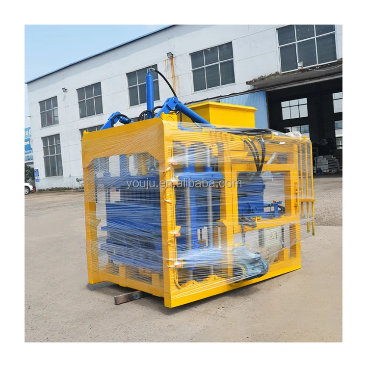 QT4-15 Automatic Brick Machine with PLC Control – Intelligent - Image 2