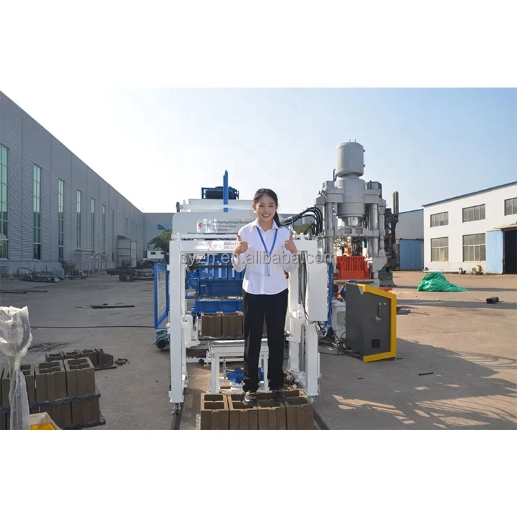 QT4-18 Automatic Block Machine for Hollow Brick – PLC Control90 - Image 3