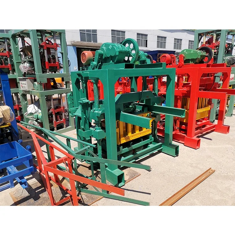 QTJ4-40 Semi-Automatic Concrete Block Machine | PLC Control - Image 5