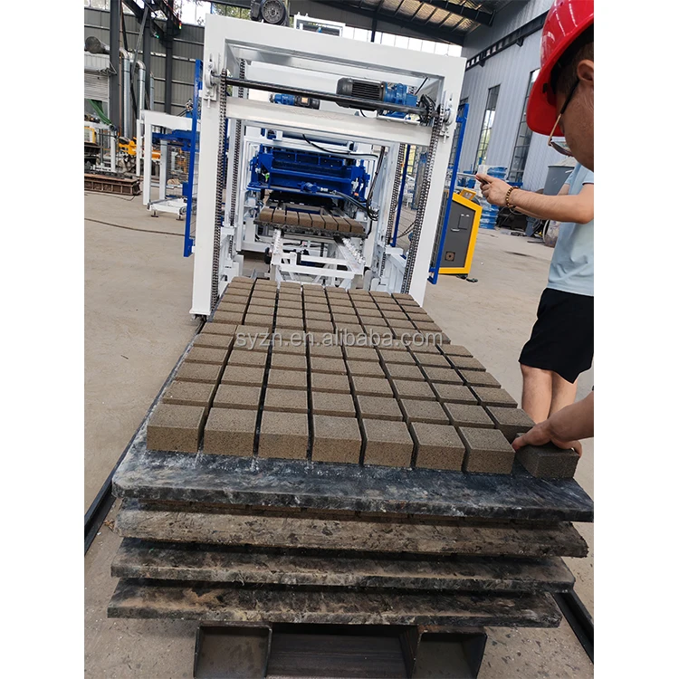 QT8-15 Paving Block Making Machine – PLC Control Automatic - Image 5