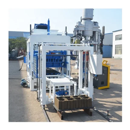 QT4-16 Concrete Cement Bricks Kerb Stones Boundary Wall Hollow Block Making Machine