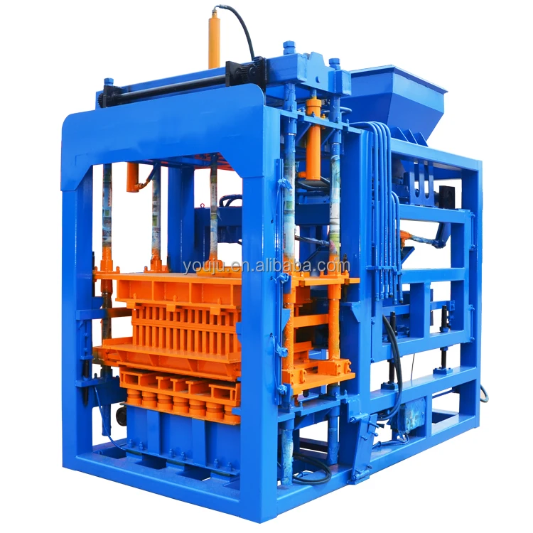 QT6-15 Semi-Automatic Block Machine with PLC Control - Image 2
