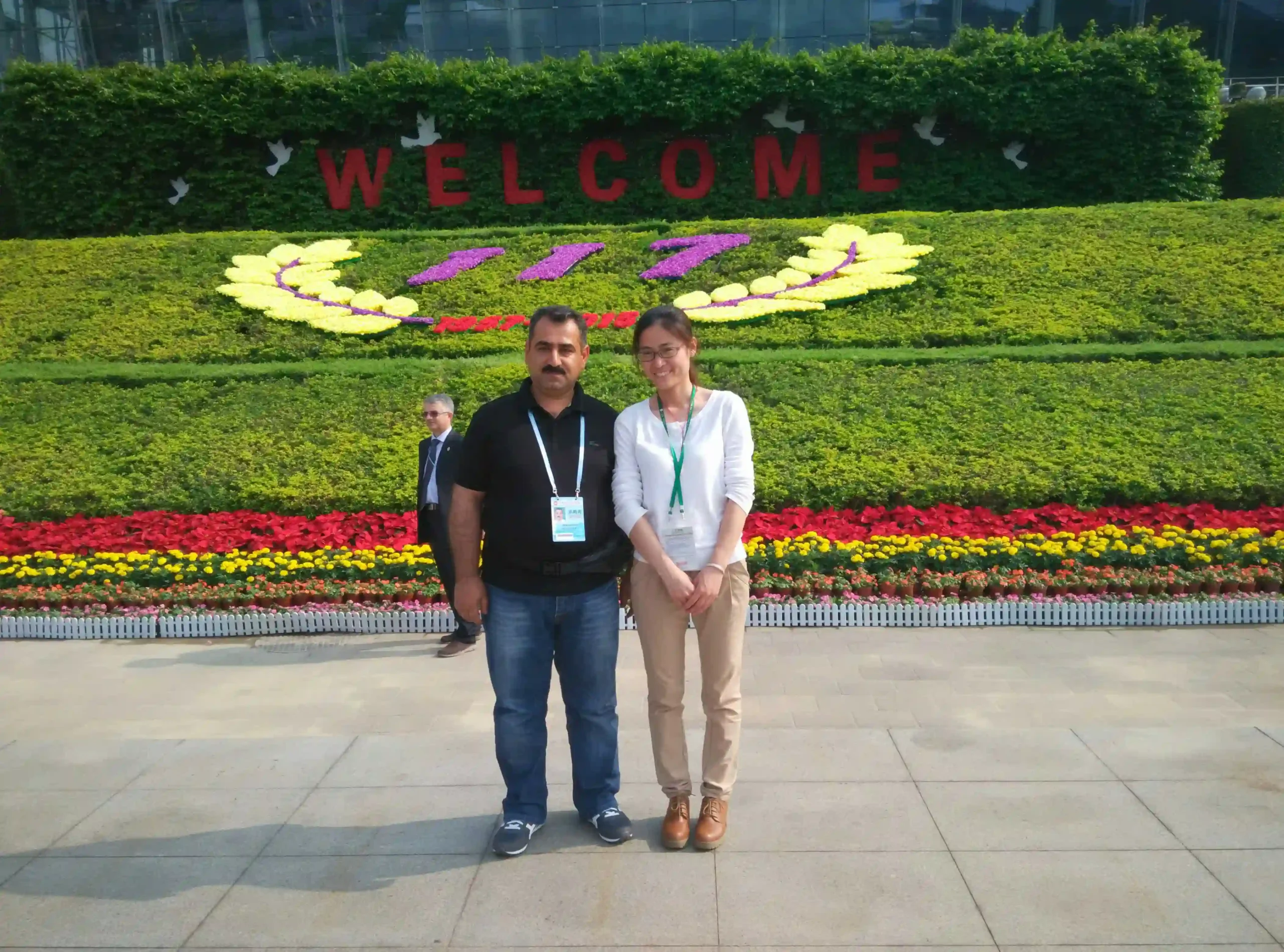 International exhibition booth 1