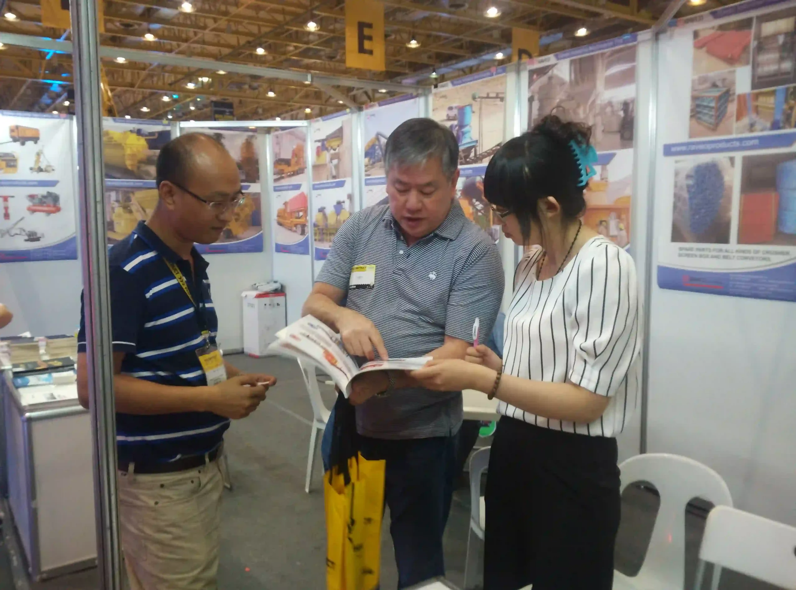 International exhibition booth 6