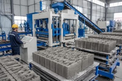 Exploring High-Quality Automatic Concrete Block Machines