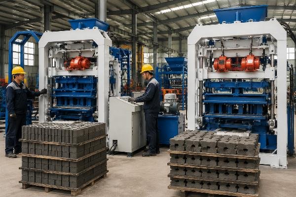 Vibration motor comparison for brick machines