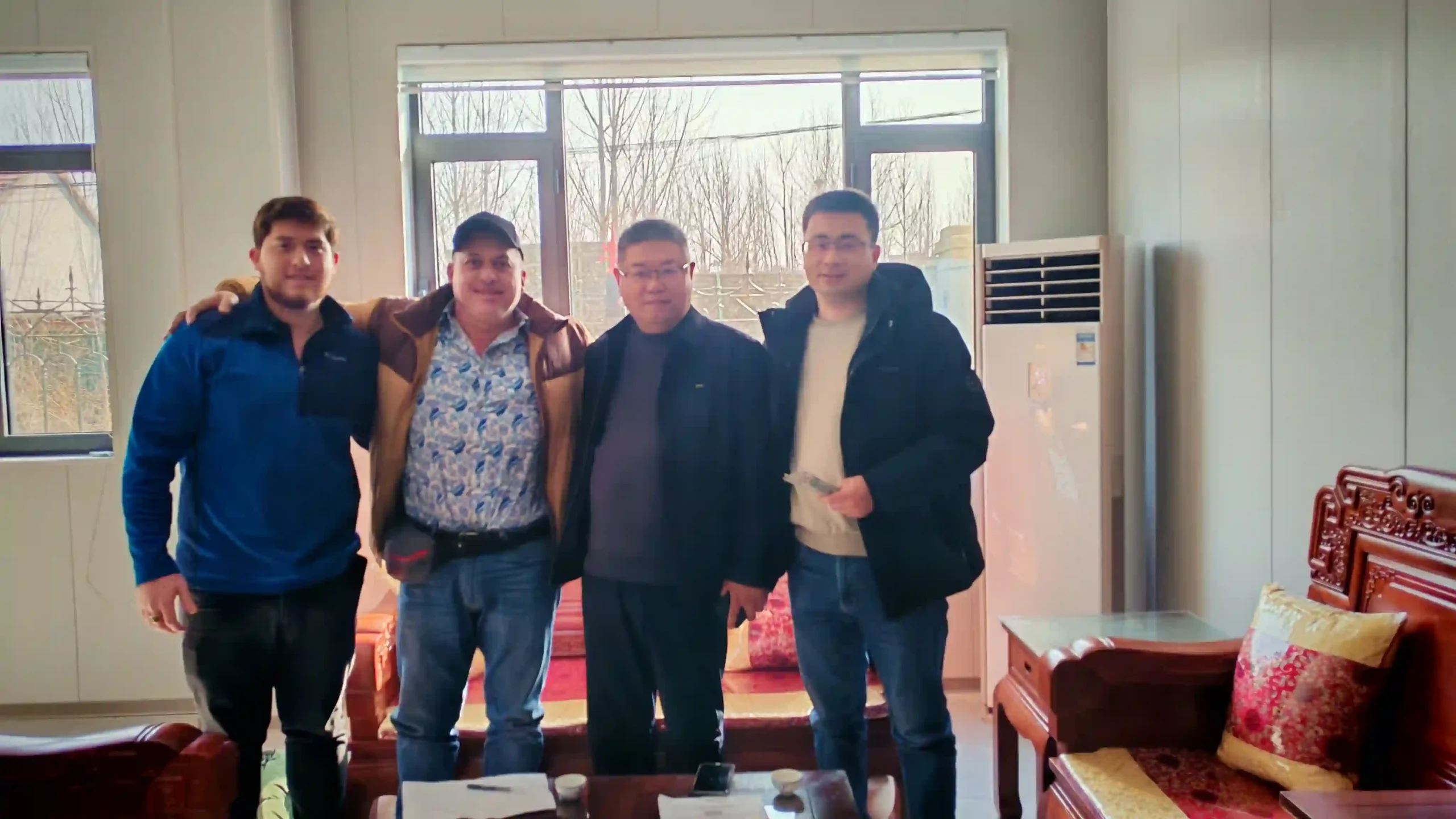 Client visit group photo 1