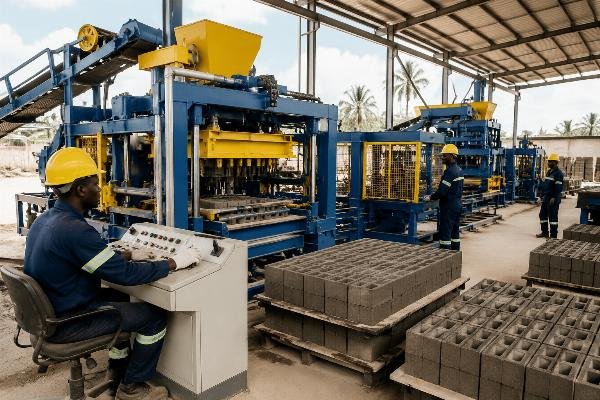 Por qué África Occidental prefiere las máquinas de bloques automatizadas chinas para proyectos de vivienda