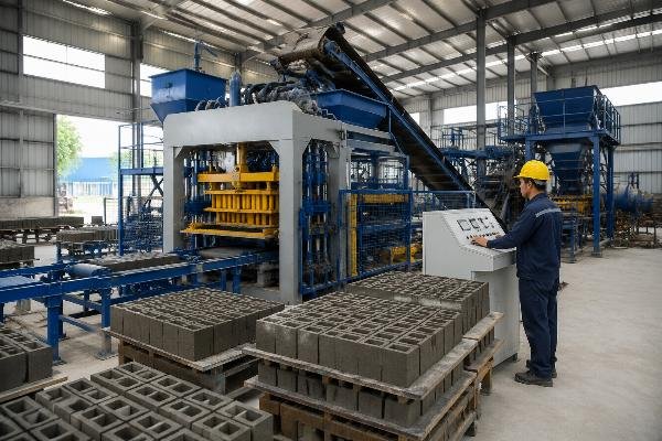 automatic block making machine supplier modular setup Block making machine for small startup investors modular setup