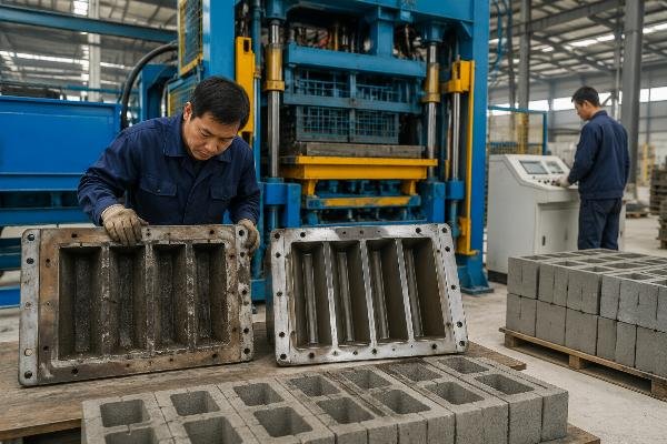 Comparison of mold wear between standard steel and heat-treated alloy steel molds