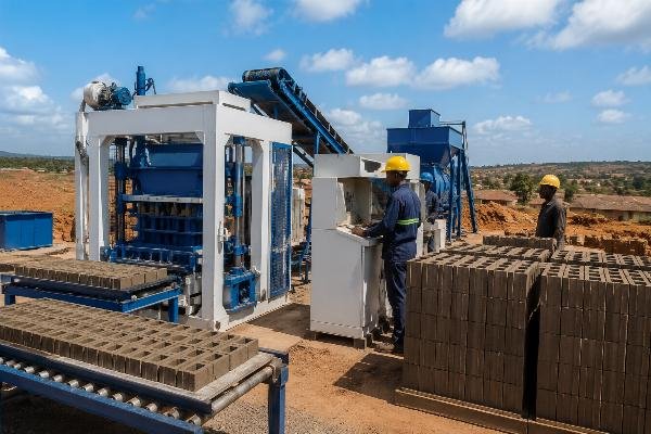Cómo las máquinas de bloques chinas reducen los costos de vivienda en África hasta un 40% para los inversores