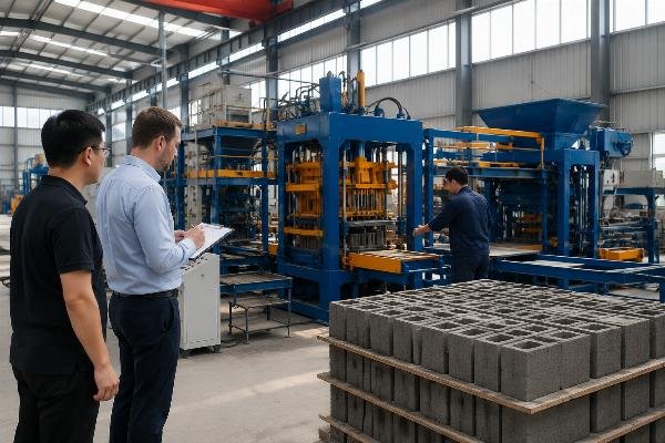 block making machine manufacturer China factory audit Block making machine manufacturer China factory evaluation