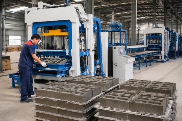configurable block machine mold swap SASO ASTM compliance Dual-standard block production line with interchangeable molds