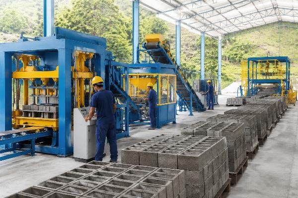turnkey block machine solution Colombia government project Turnkey block production line for Colombian housing project