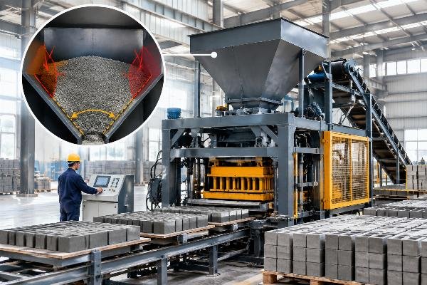 Concrete Mixer for Block Line Storage Handling Wholesale Supplier