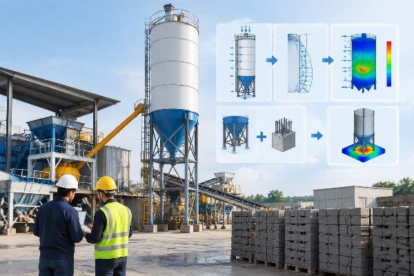 Cement Silo Load Rating Standards for Batching Plant Suppliers