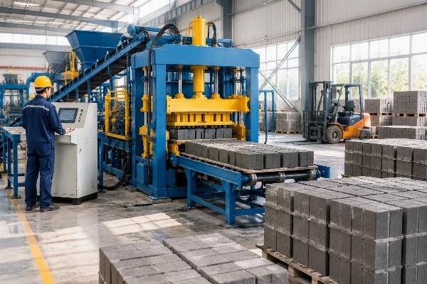 Table comparing correct and incorrect HS code classifications for block machinery
